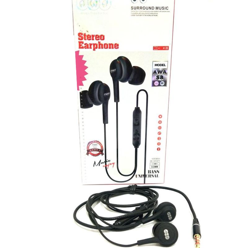 AWA S8 Powerful Bass Handfree