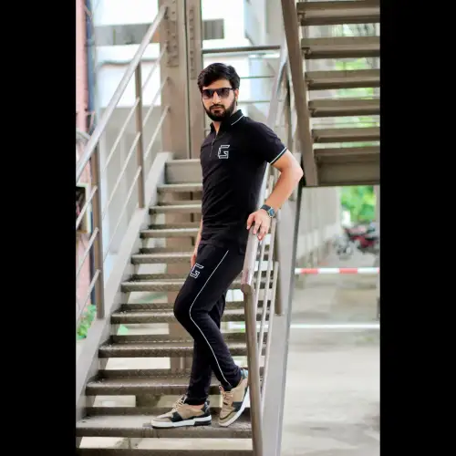 Gambluss Gentlemen Classic Tracksuit-Black