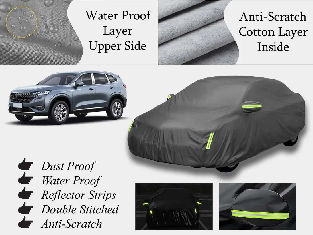 Haval H6 Top Cover | Grey | Anti-Scratch | Double Layer | Heat Proof | Water Proof