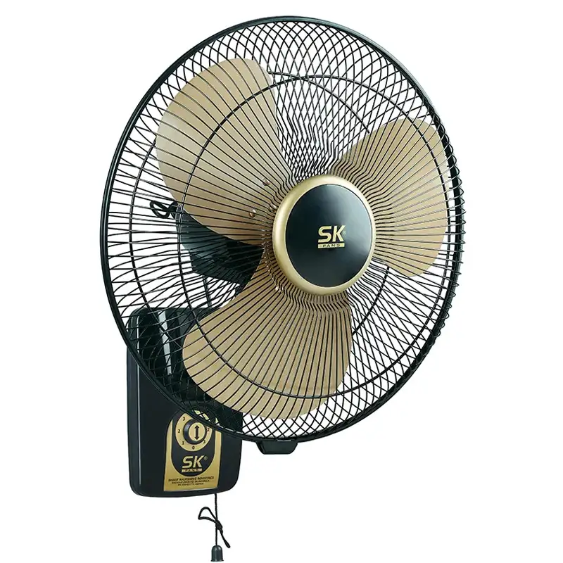 SK Bracket Fan 18" 100% Copper Wire Electric Steel Sheets Energy Efficient With Official Warranty