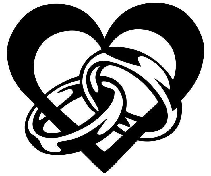 Laser Cut Modern Heart and Ring Style Apply to Wedding Invitation Cards Valentine's Party Gift Cards (M)