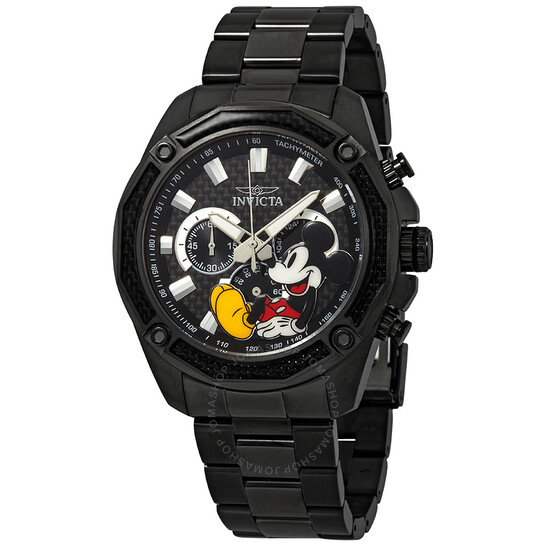 Invicta Disney Limited Edition Chronograph Black Dial Men's Watch