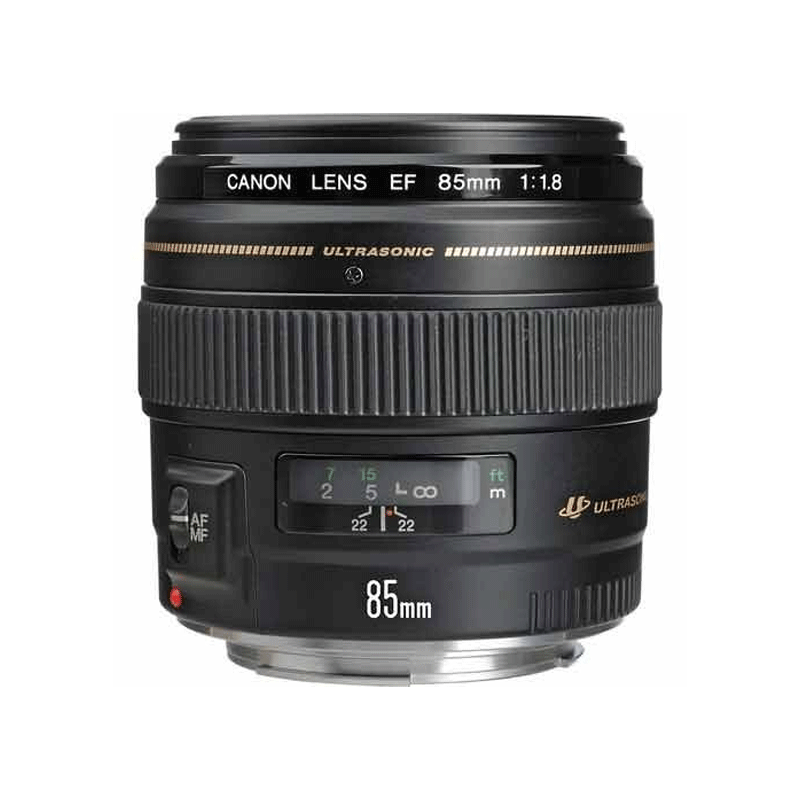 Canon EF 85mm f/1.8 USM- Lens