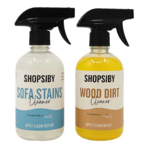 Shopsiby Furniture Combo And Sofa Stains Cleaner + Wood Dirt Cleaner 500ML
