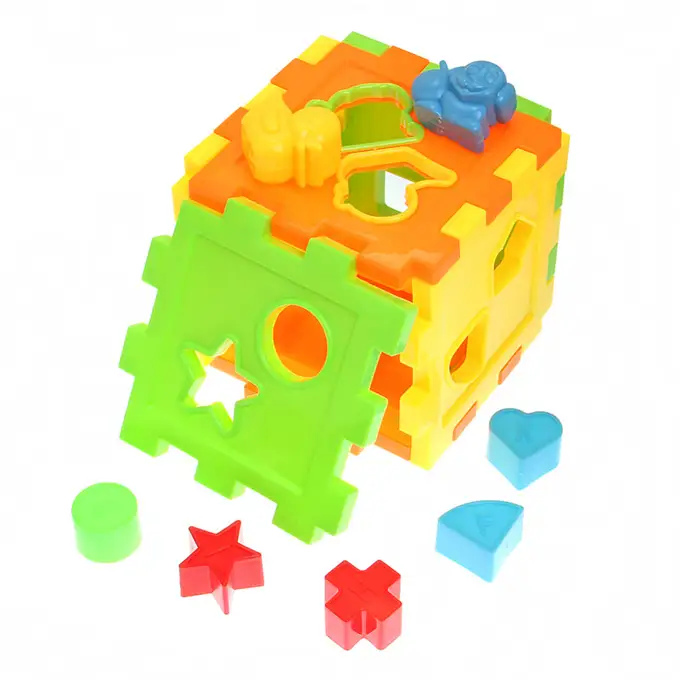 Educational  Cube - Multicolor