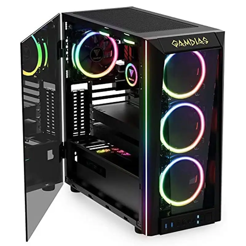 Gamdias Talos M1B Tempered Glass RGB Mid-Tower Chassis