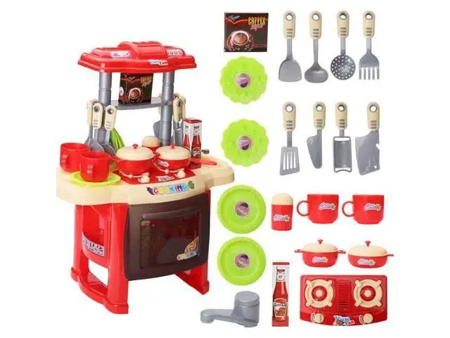Red Kitchen Cook