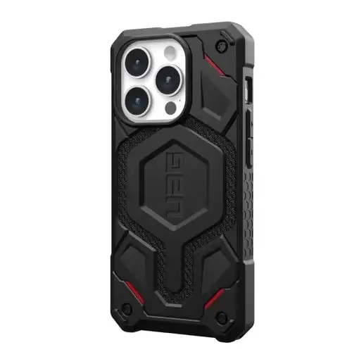 UAG Monarch Pro Phone Case for iPhone 15 Pro – Kevlar Black