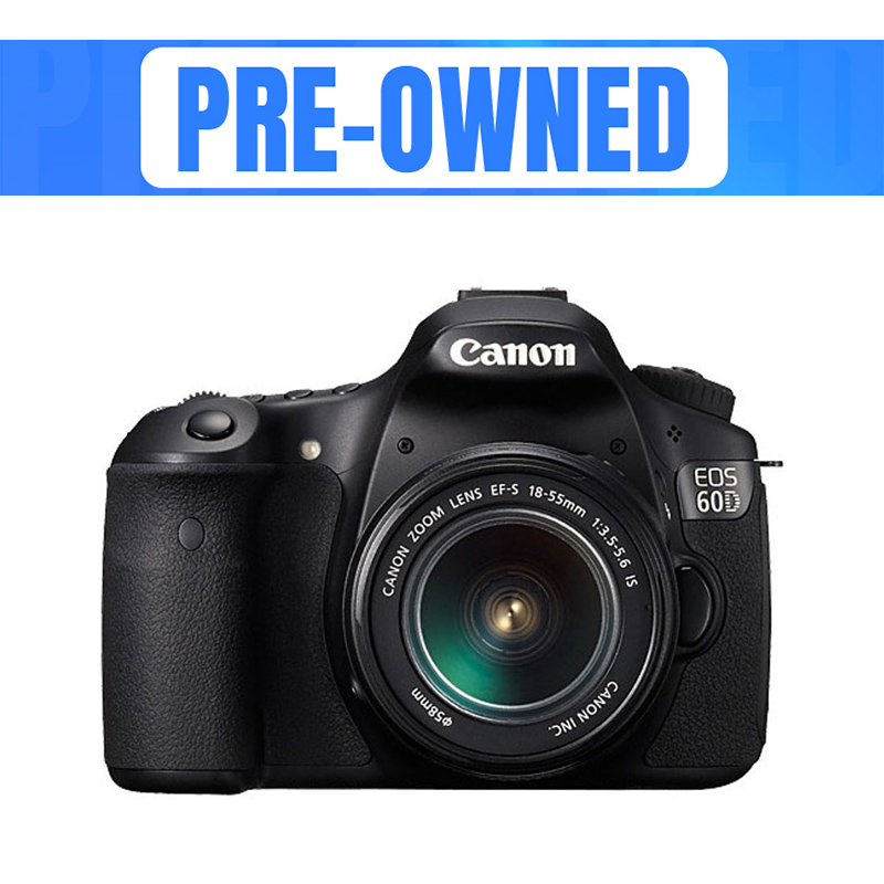 Canon EOS 60D DSLR Camera With 18-55mm Lens Pre-Owned