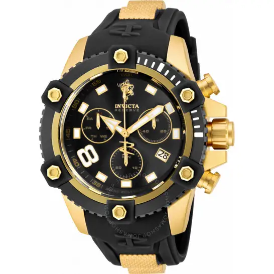 Invicta Sea Base Chronograph Quartz Black Dial Men's Watch