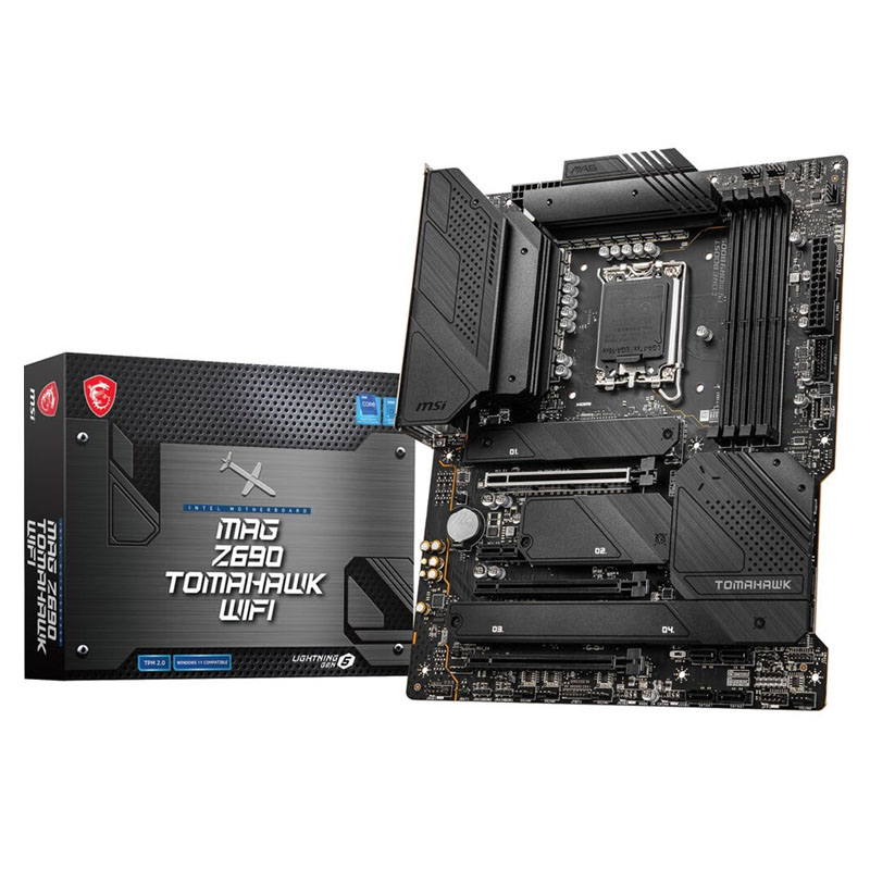 MSI Intel MAG Z690 Tomahawk Wi-Fi DDR4 Gaming Motherboard