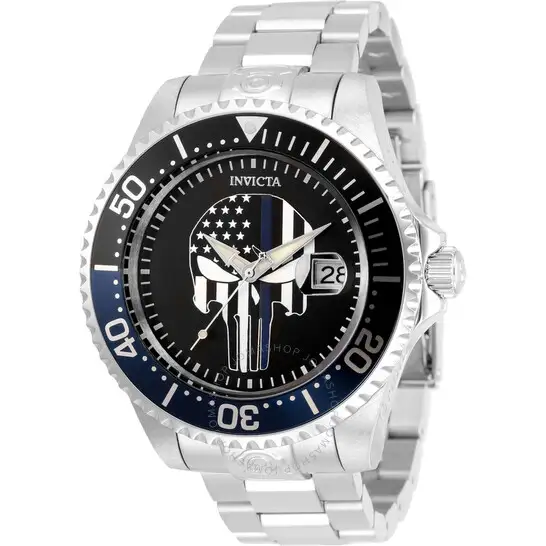 Invicta Pro Diver Automatic Black Dial Batman Bezel Men's Watch