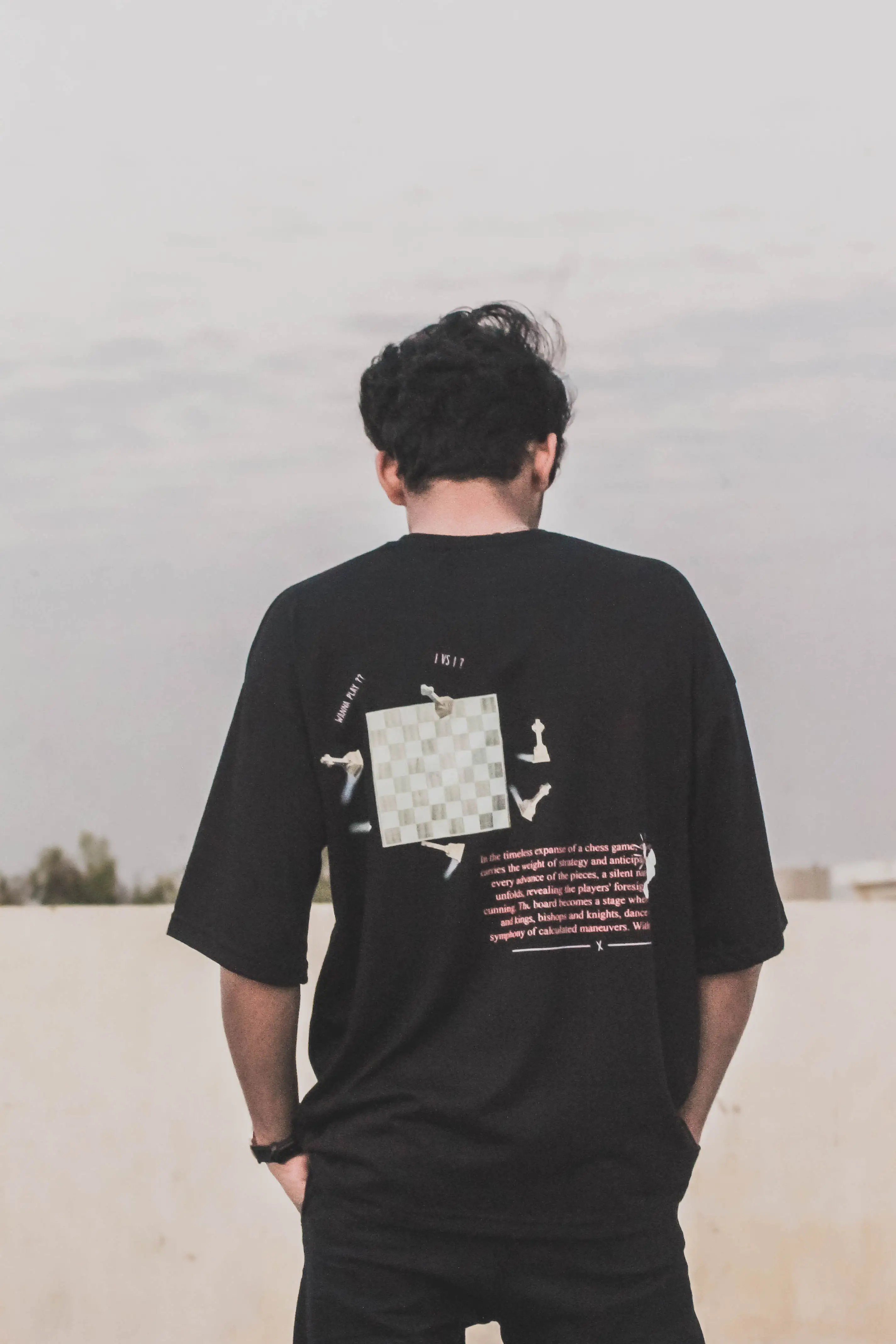 CHESS OVERSIZED T-SHIRT