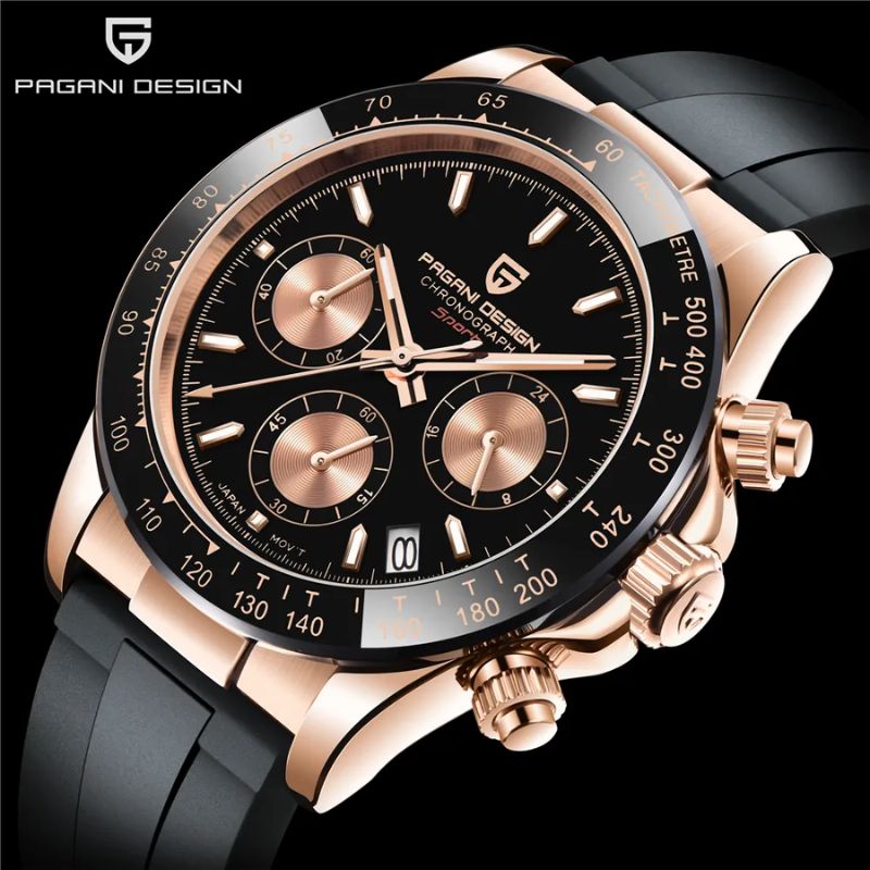 Pagani Design PD-1664 Daytona Seiko vk63 pd-1664-2