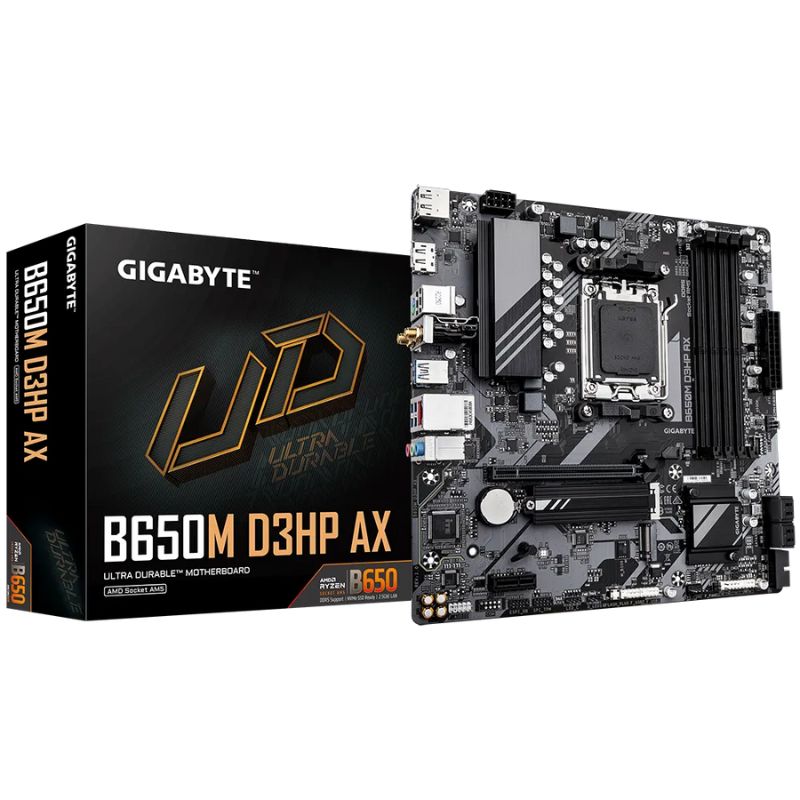 Gigabyte AMD Motherboard MB B650M D3HP AX DDR5