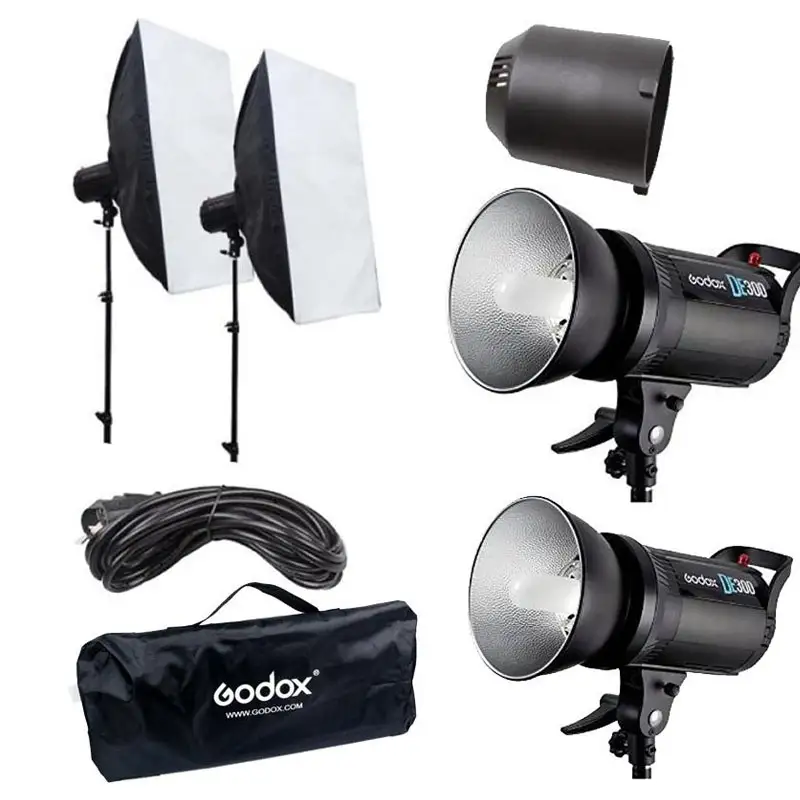 GODOX DE-300 Strobe Light Kit