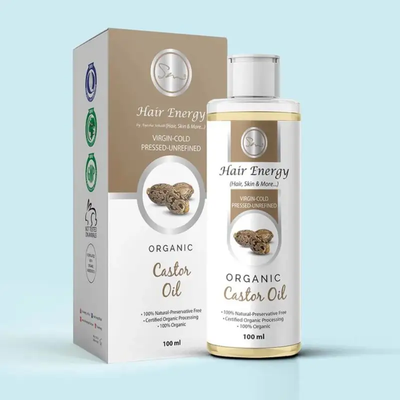 Hair Energy Organic Castor Oil Ricinus Communis