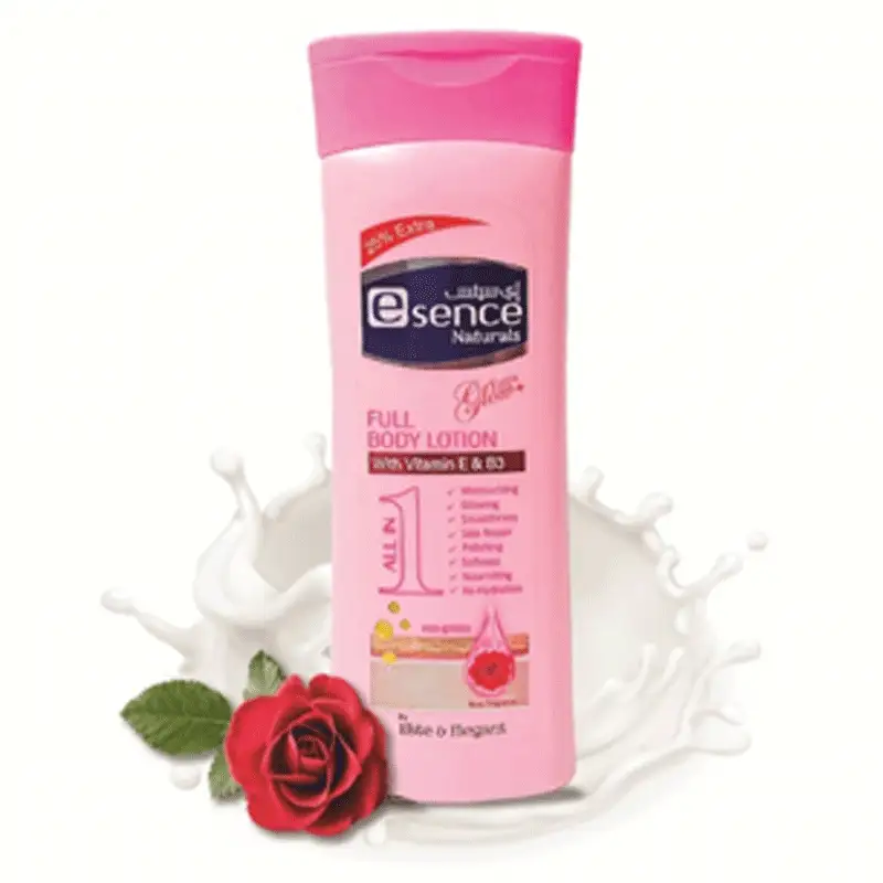 Essence Natural Rose Full Body Lotion 120ml