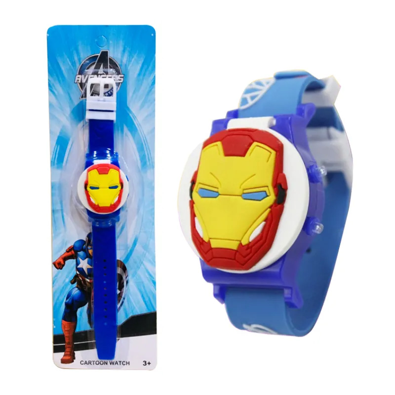 Marvel Avengers Ironman Wrist Watch For Boy - Red