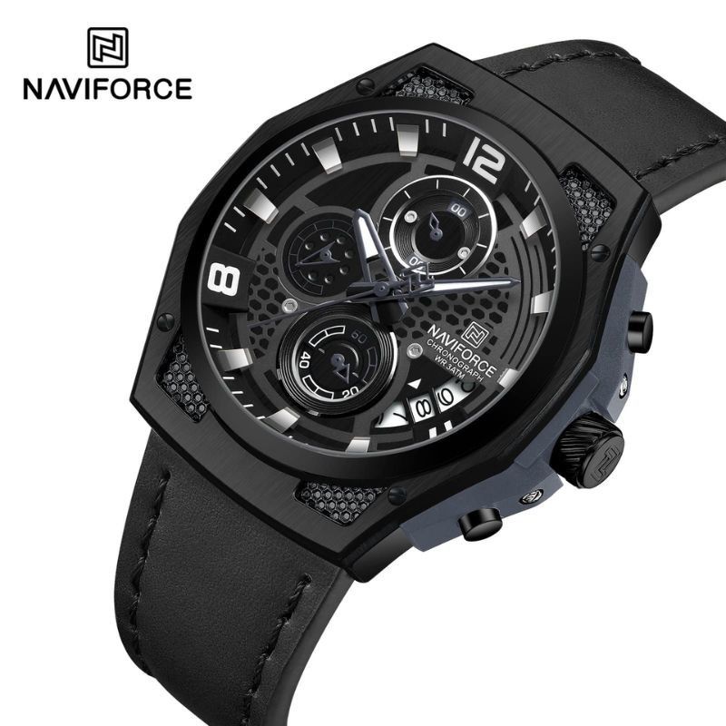 Navi Force NF-8051 LeatherX Watch