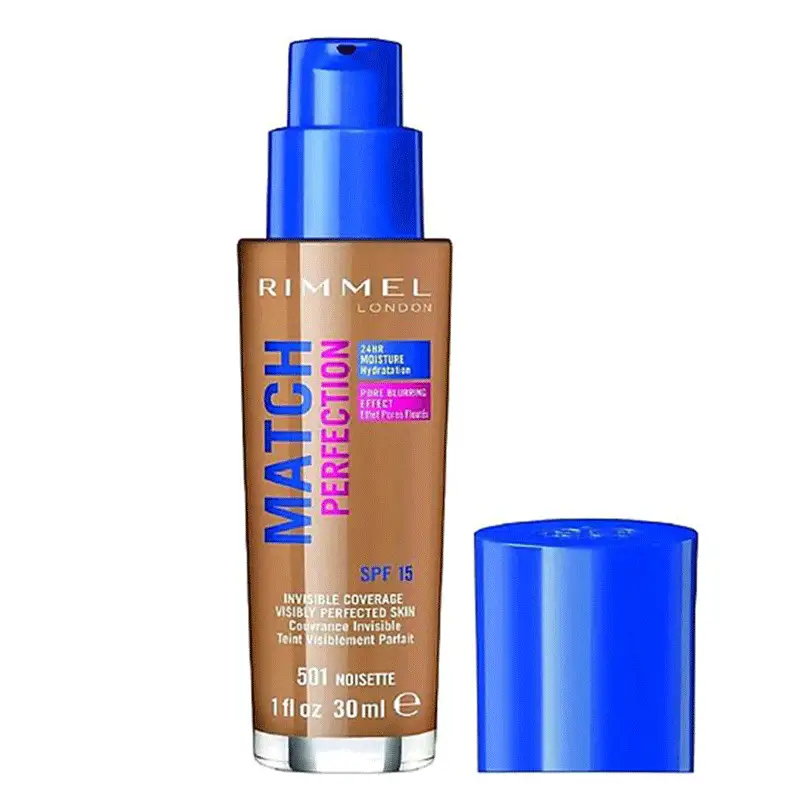 Rimmel London - Match Perfection Foundation - Noisette 034-502 - 3614221353257