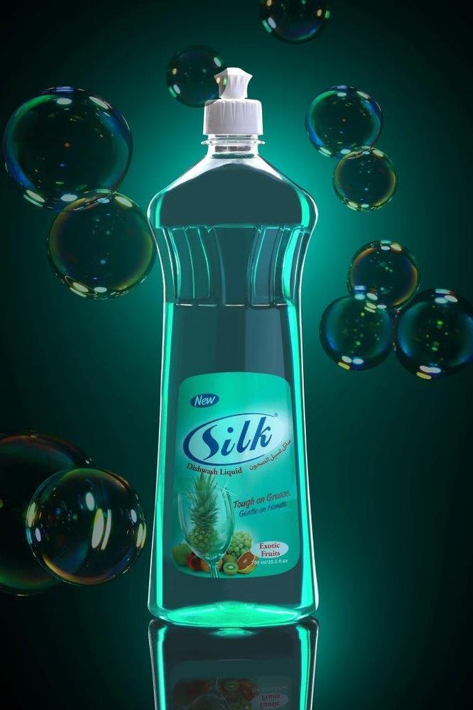 Silk Exotic Fruits Dishwashing Liquid - Safe for Hands with Added Benefits of Glycerin