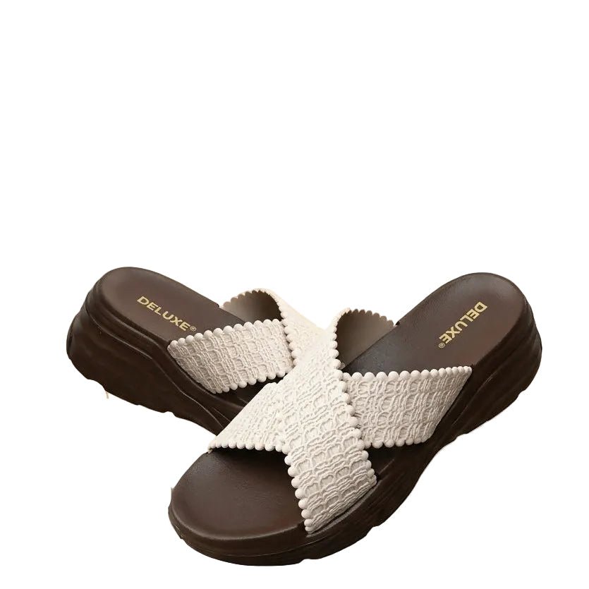 Deluxe Footwear Thick Sole Soft & Comfortable Slipper for Women – Waterproof & Anti-Slip Casual Chappal