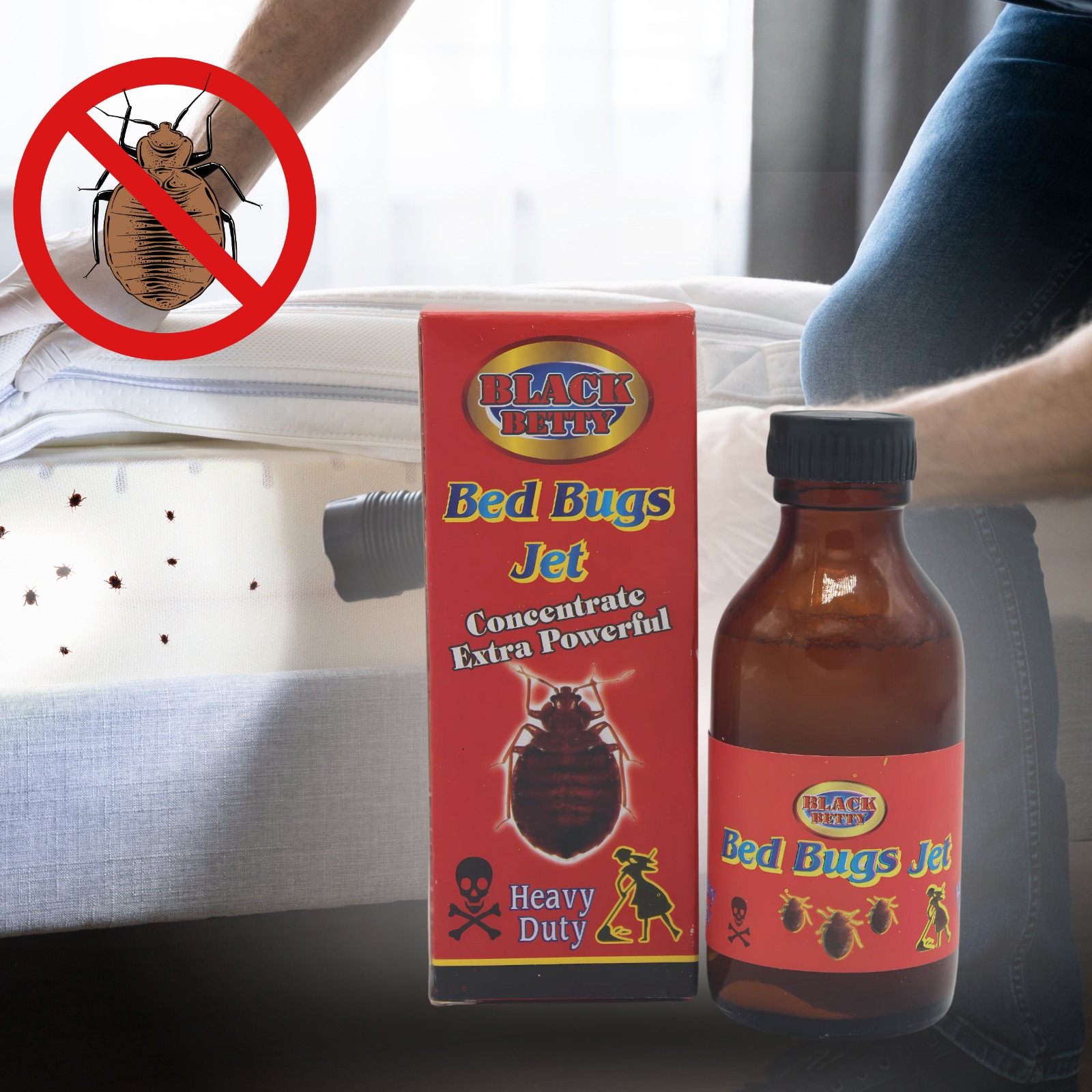 Bed Bugs Jet Concentrated Extra Powerful