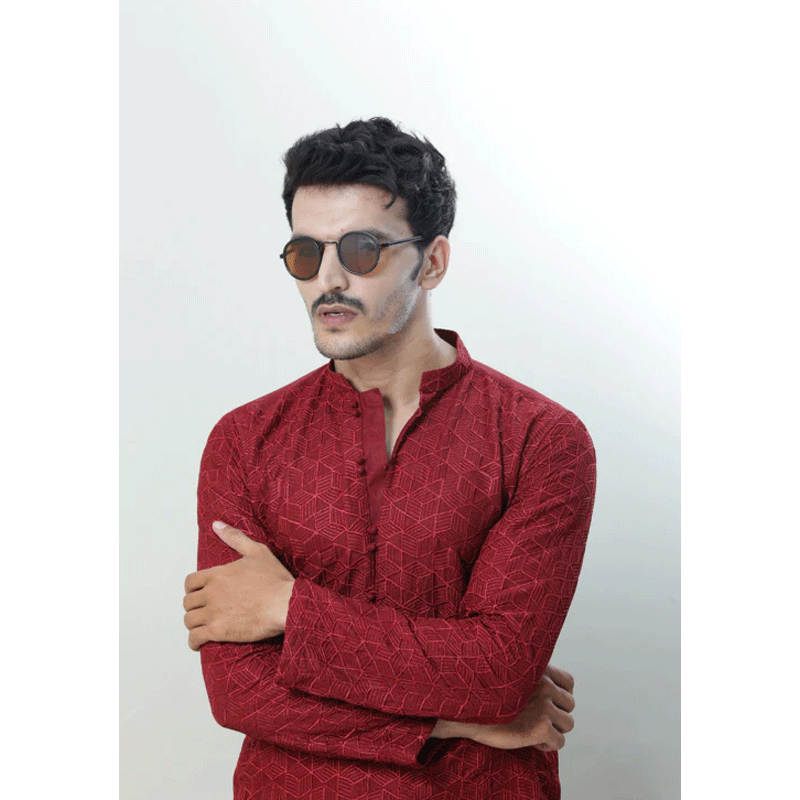 Kurta Corner Designer Kurta Pajama 7270-38