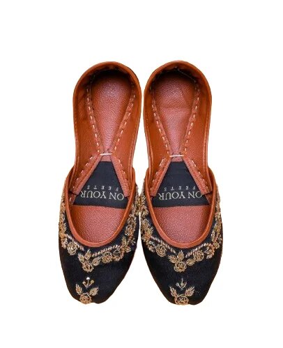 On Your Feets provide comfortable Embroidery Khussa for ladies KS-202