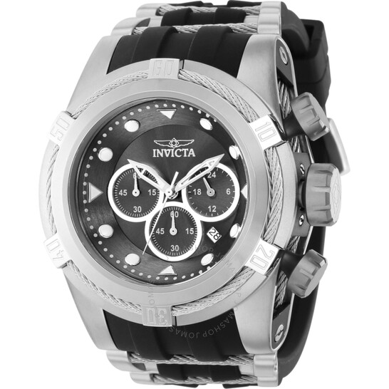 Invicta Bolt Chronograph Quartz Black Dial Men's Watch