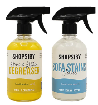 Shopsiby Valueable Combo Home And Kitchen Degreaser + Sofa Stains Cleaner 250ML