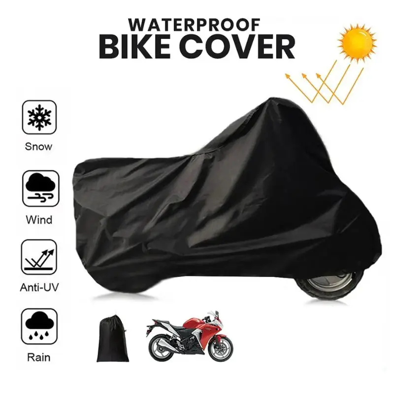 Water Proof Motorbike Cover (black color)