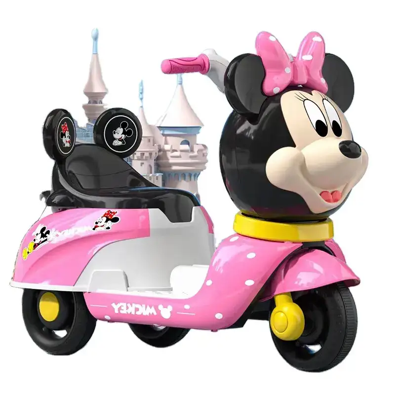 Mickey Mouse Face Ride on Scooter