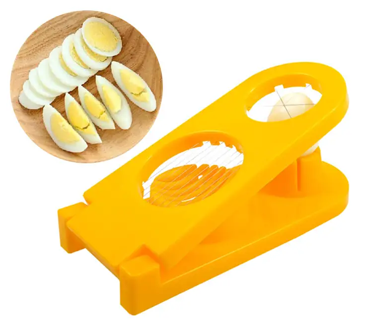 2-in-1 Double Cut Boiled Egg Slicer