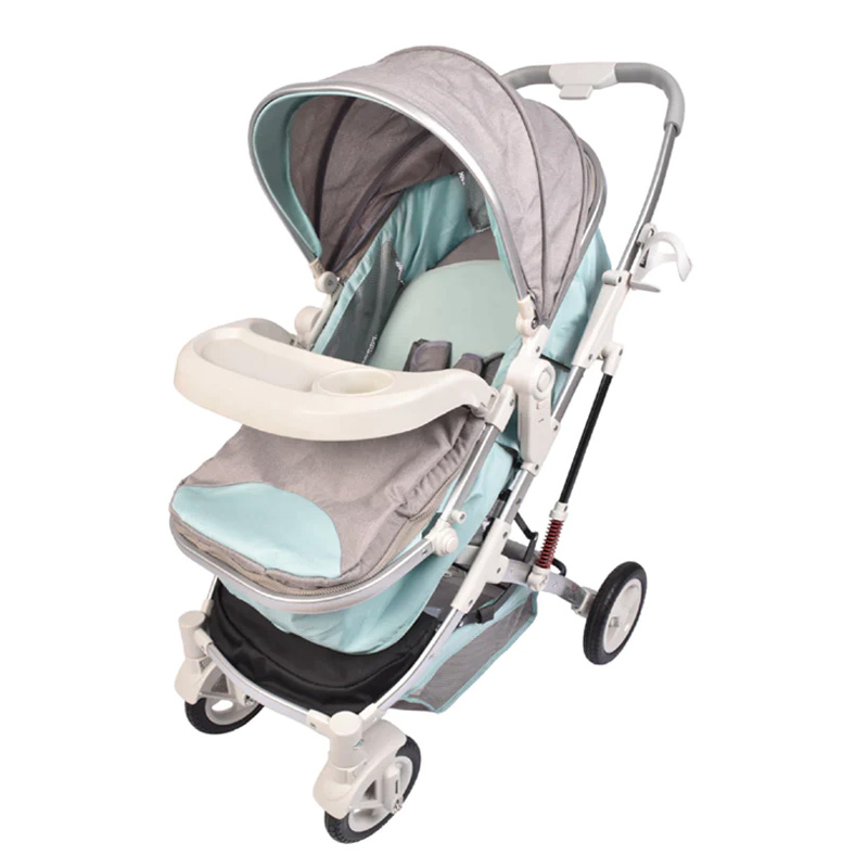 Multicolour Foldable Baby Stroller