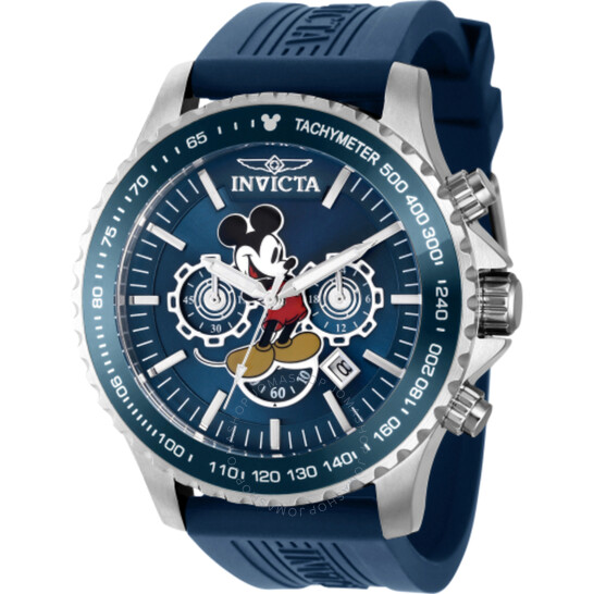 Invicta Disney Chronograph Blue Dial Men's Watch