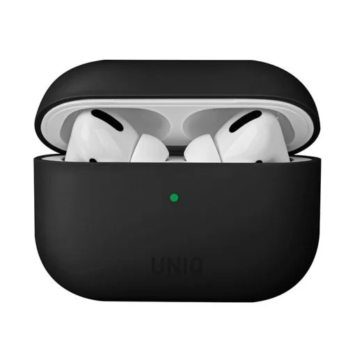 Uniq Lino Hybrid Liquid Silicon Airpods Pro Case – Ink (Black)