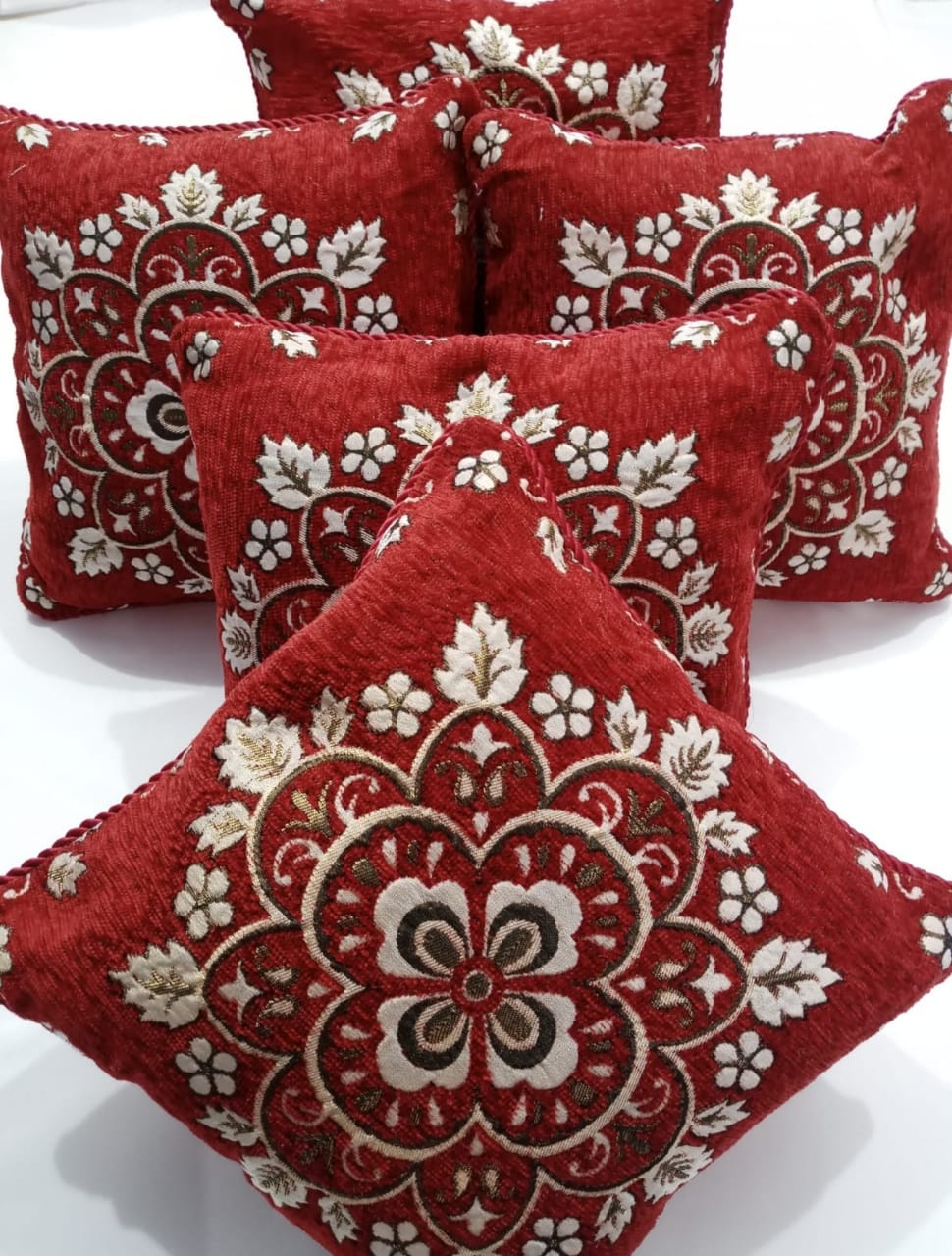 Velvet Cushion Covers | 5pcs Set | JC-04
