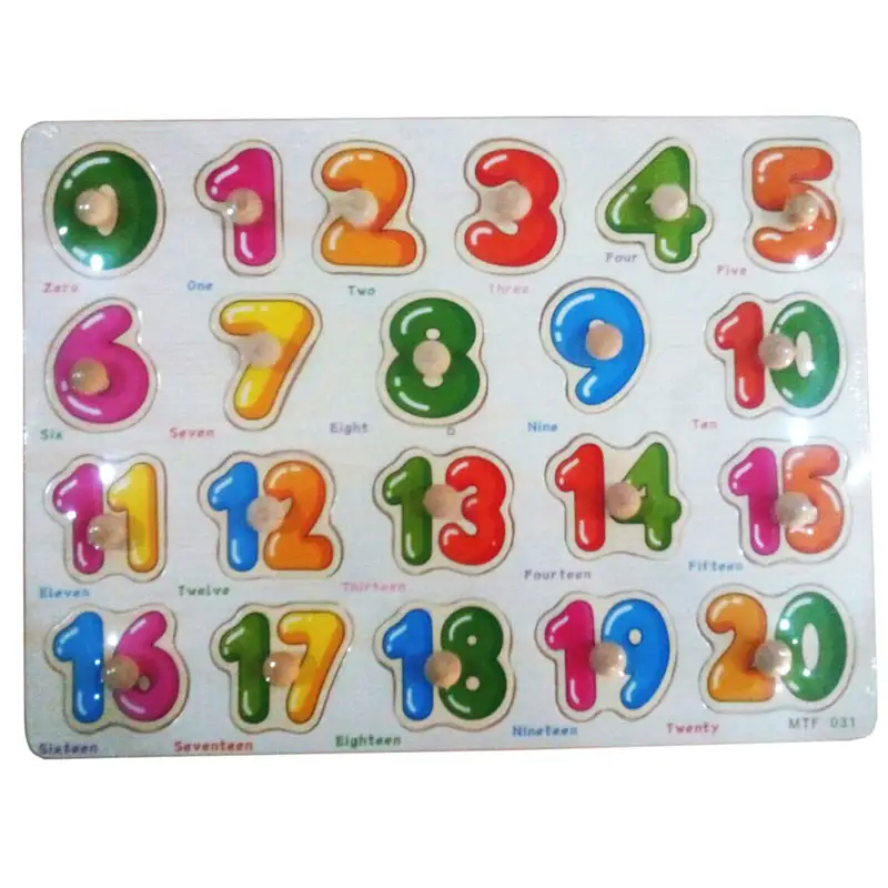 Wooden Puzzle - Learning Numbers