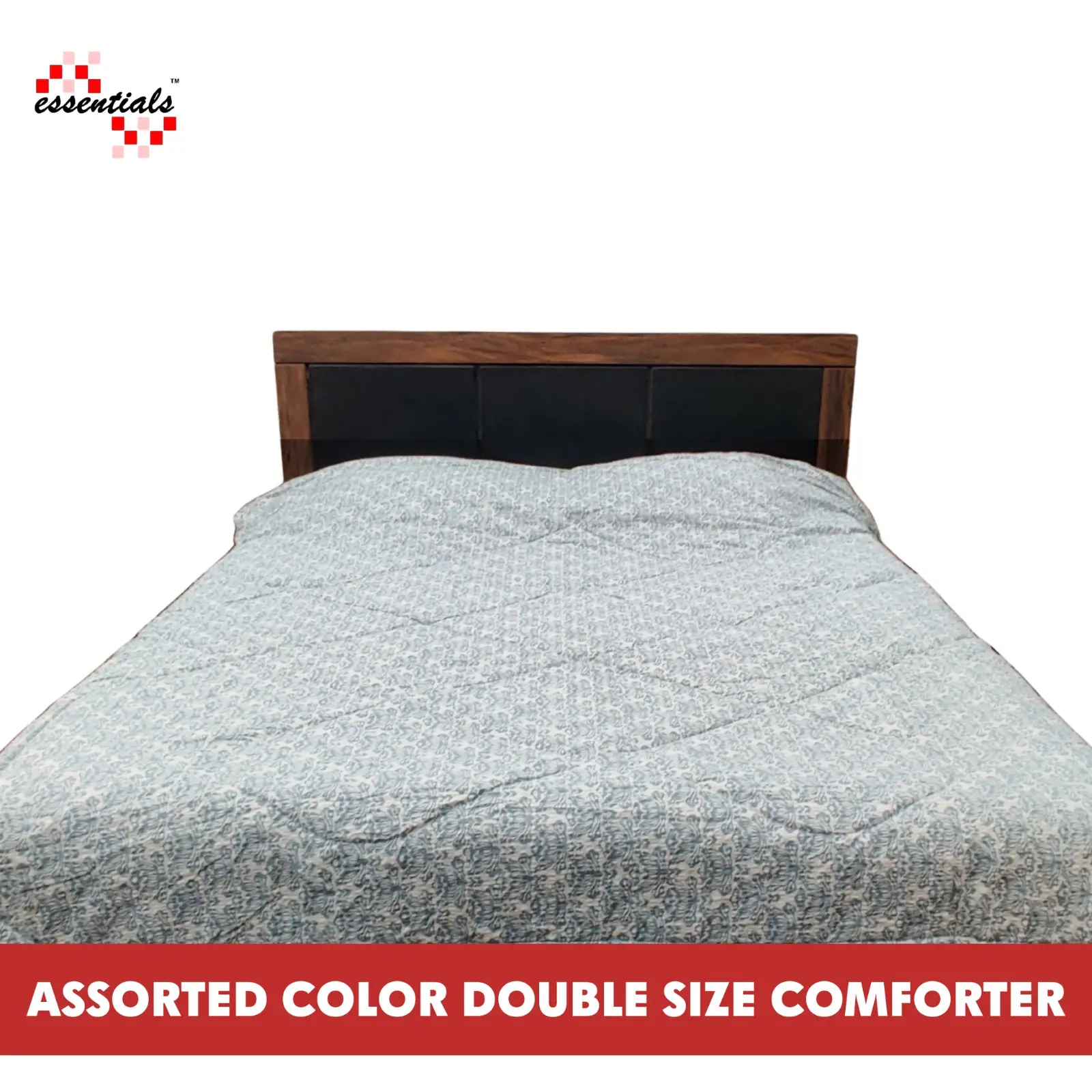 Assorted Color Double Size Comforter - Available in 6 Stunning Designs for a Cozy and Stylish Bedroom