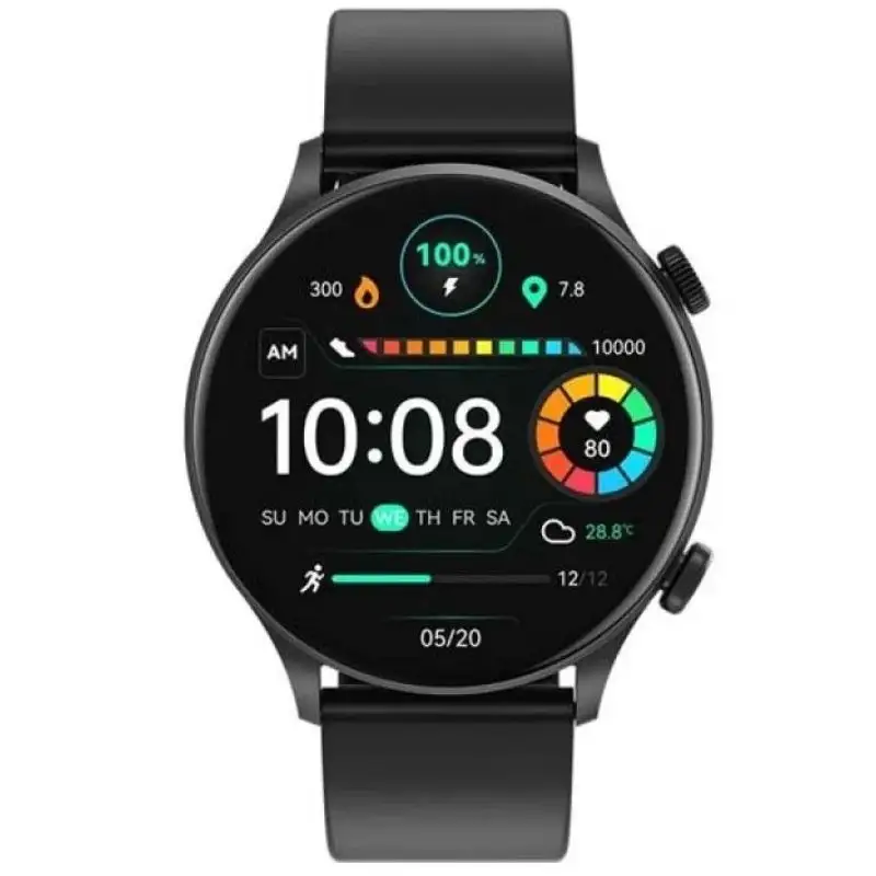 Haylou LS16 Solar Plus Smart Watch Black